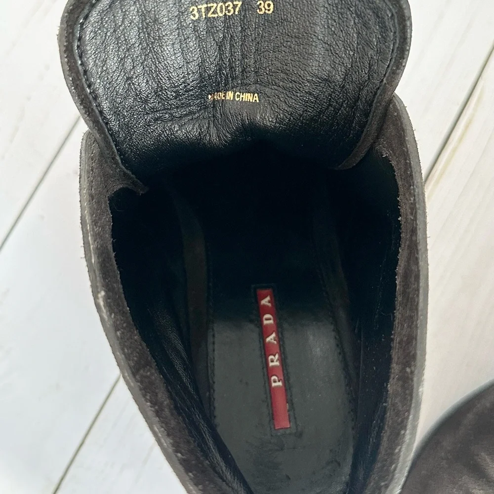 Prada Scamoaciato wedge boot - Picture 6 of 6